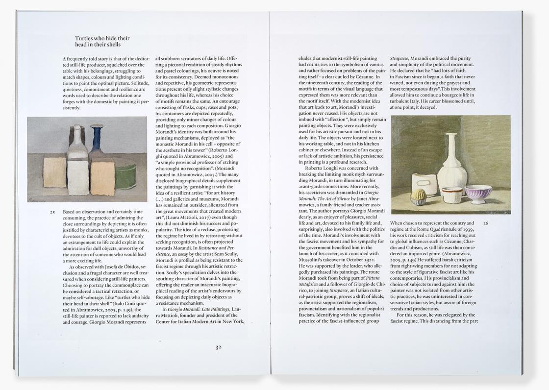 Tactical Retraction, 5 Essays on Still Life Painting. Edited by: Materialverlag — HFBK Hamburg